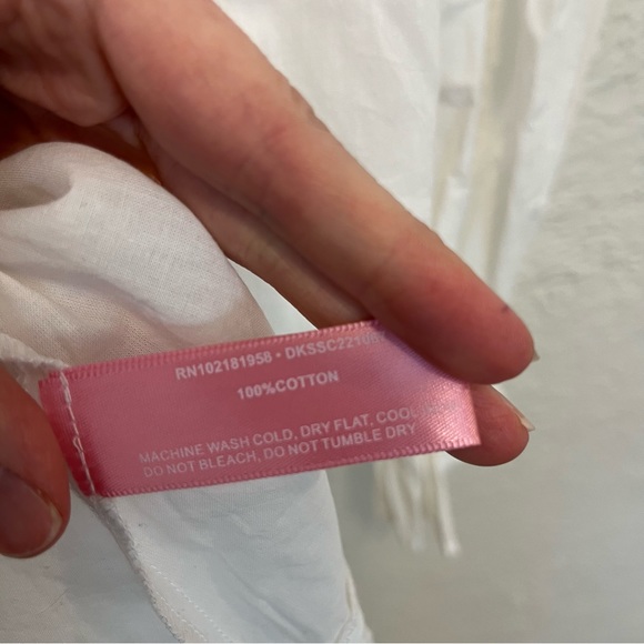 Dolls Kill X Strawberry Shortcake Blouse Top Robe White Embroidered XL - Picture 9 of 10